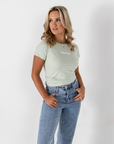 SAGE BABY TEE